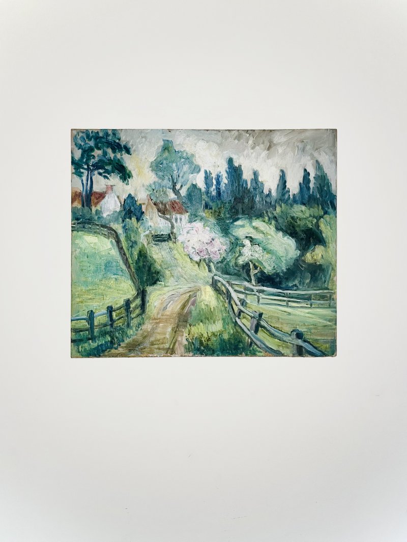Post-Impressionist Landscape
