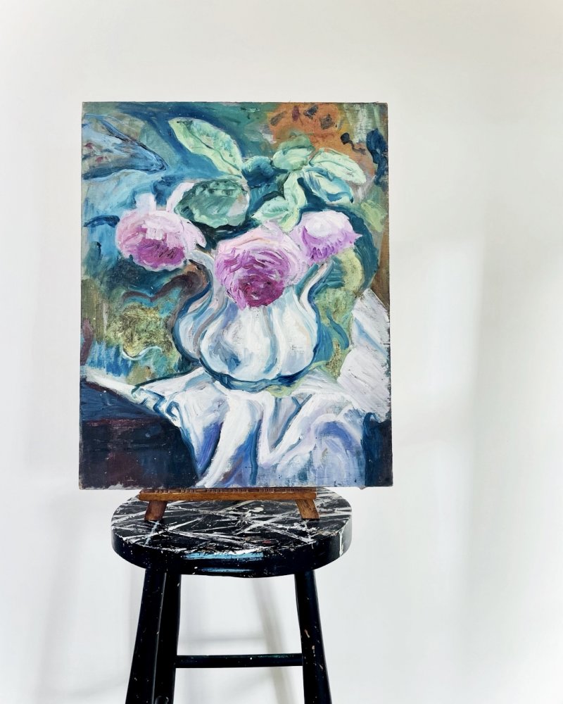 Pink Peonies Still Life